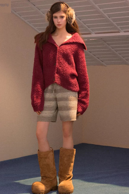 Vintage Sweet Knitted Cardigan