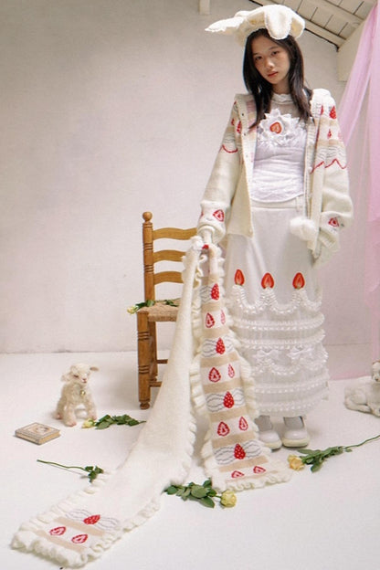 Everyday Happy Birthday Cake Scarf