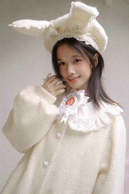 Happy Birthday Woolen Coat