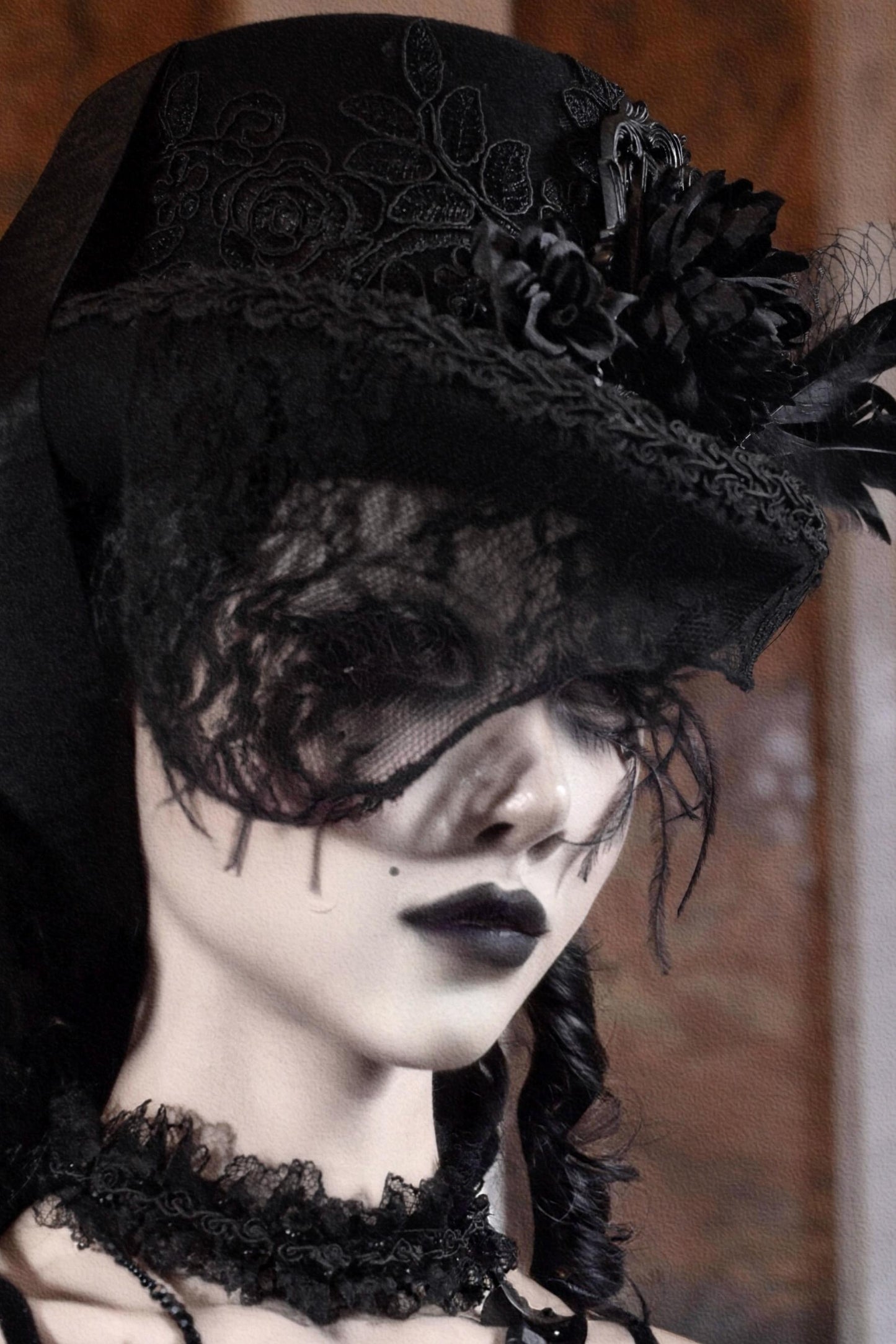 Gothic Wool Hat