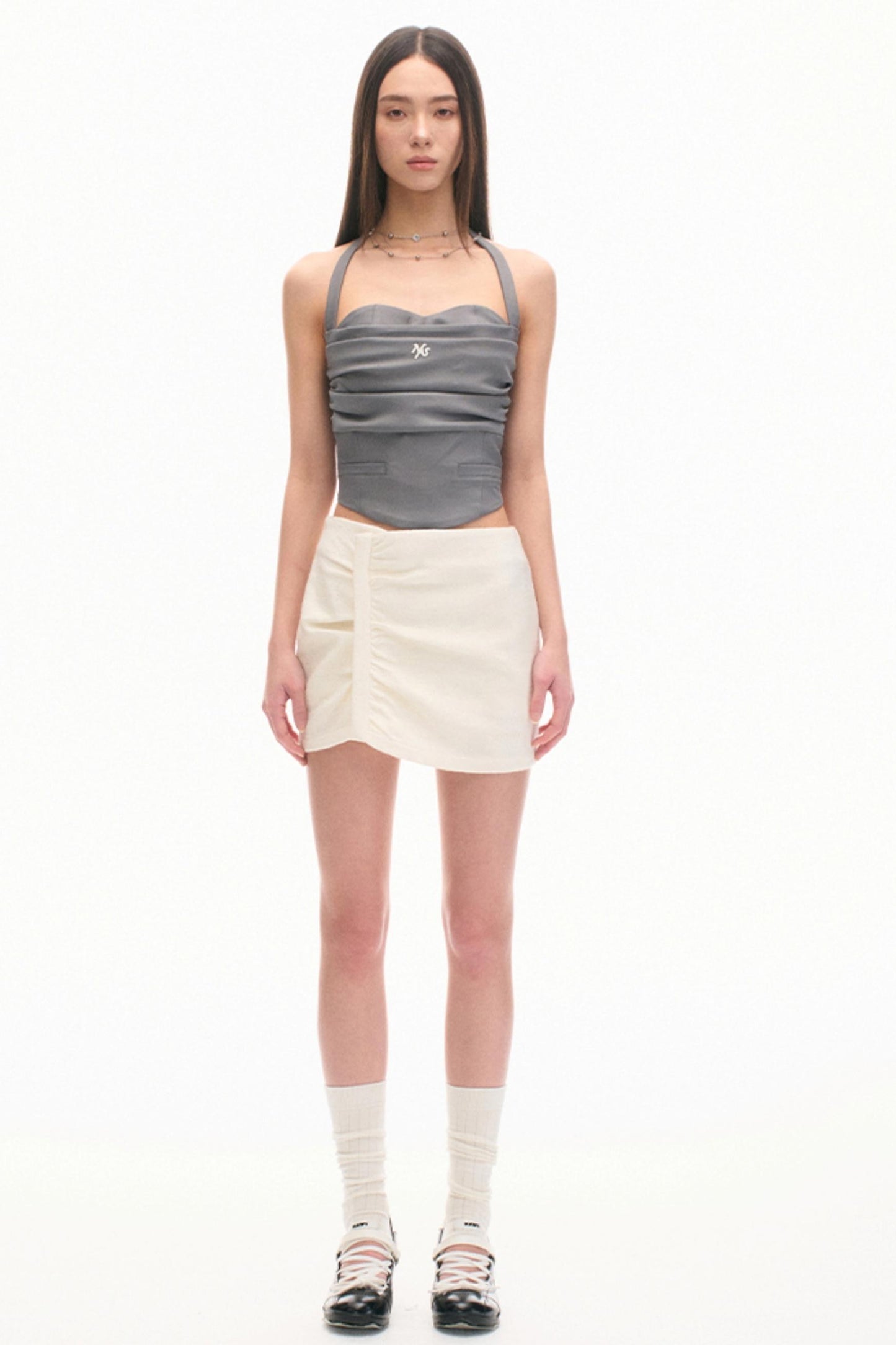 Modern Tailored Halter Top