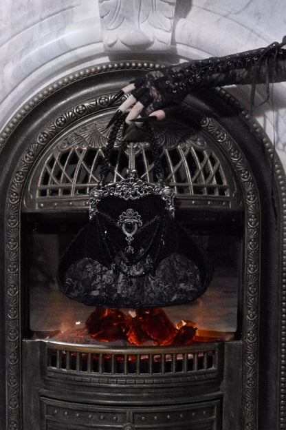 European Velvet Handbag