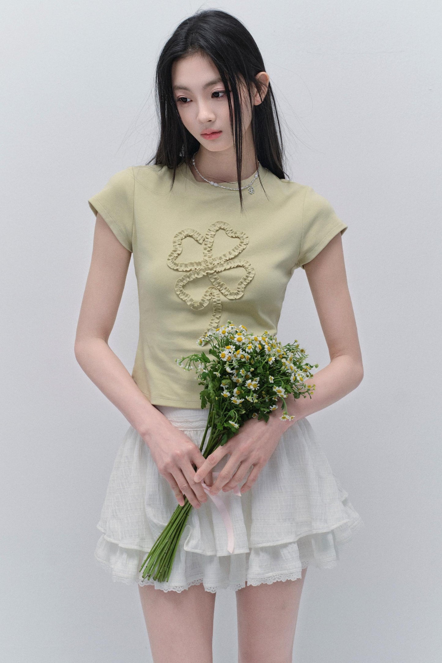 Spice Girls Clover Pleat Tee