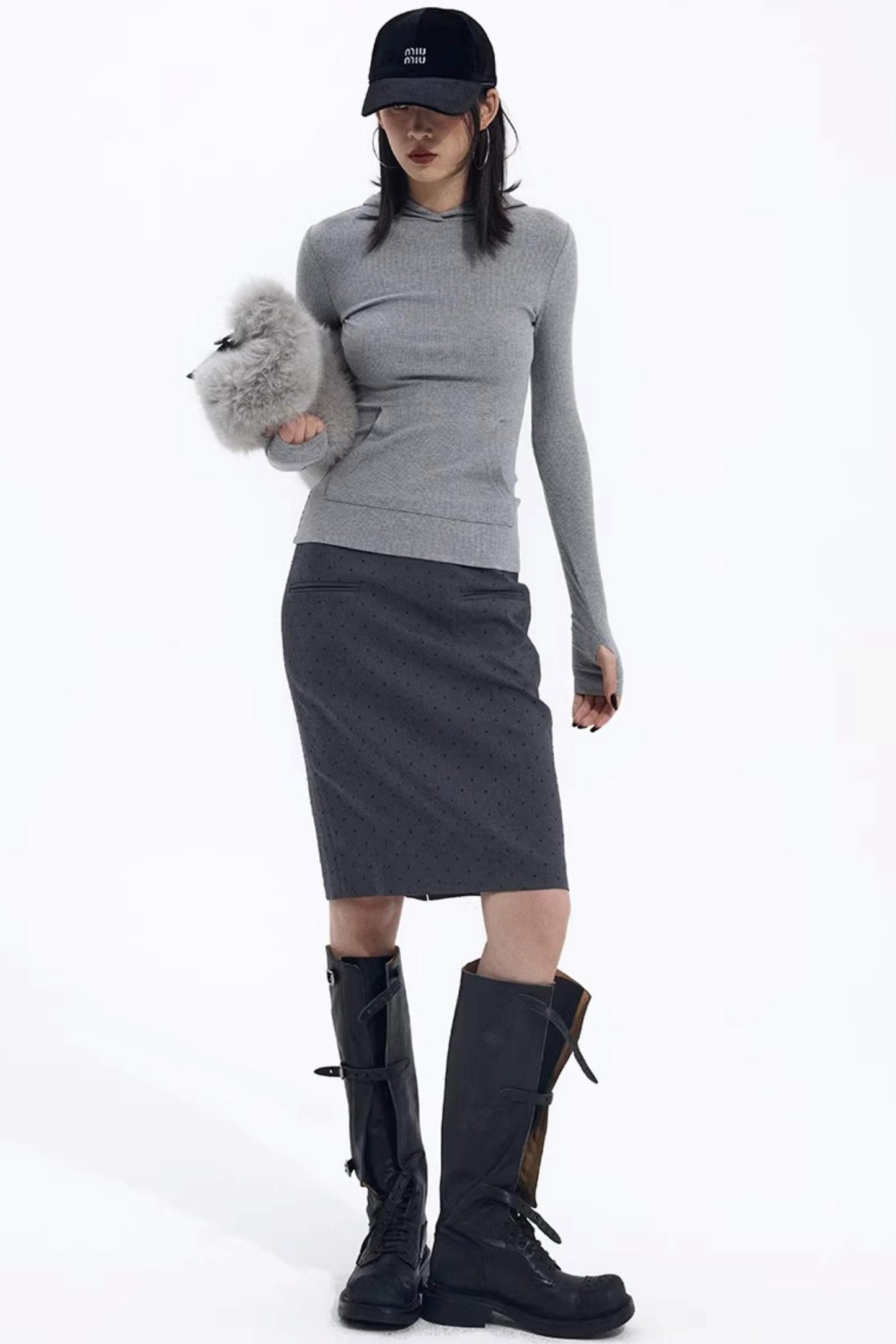 Retro Polka Dot Skirt