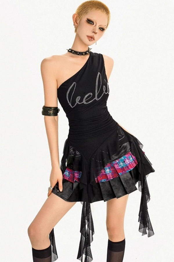 Milk Cool Slender Letter Top