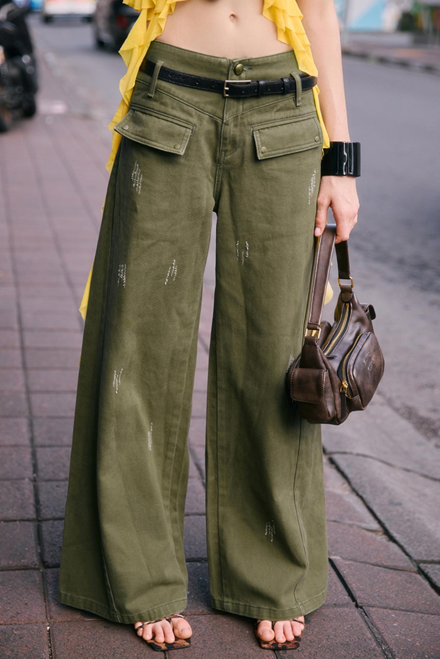Vintage High-Waist Straight-Leg Jeans