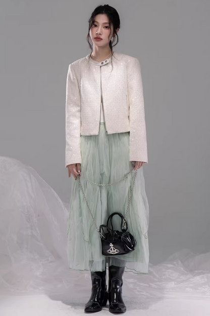 Shining Lady Spitzenjacke