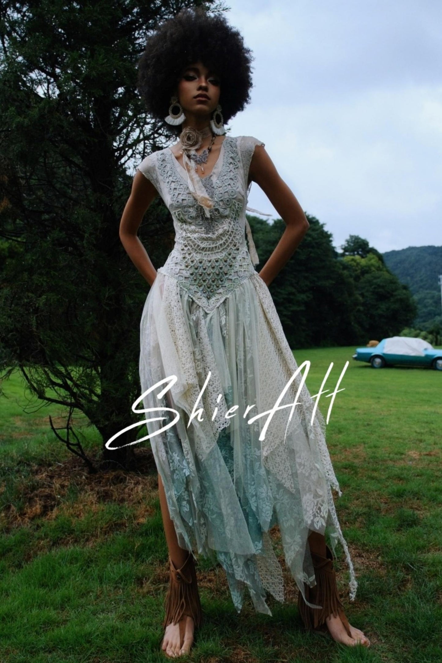 Vintage Wind Strappy Dress