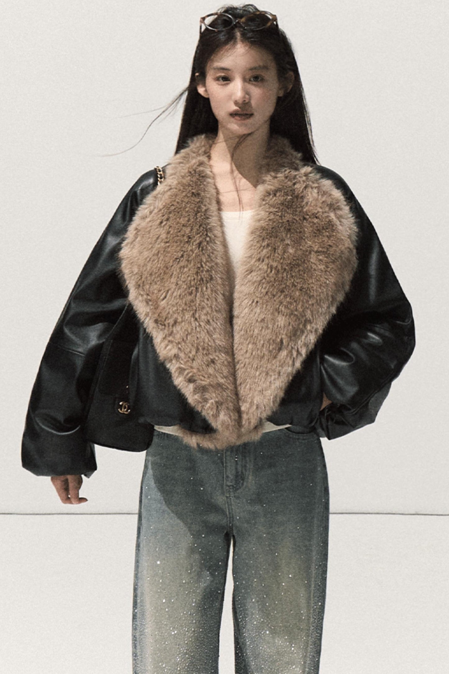 Wool Slim-Fit Lace Top