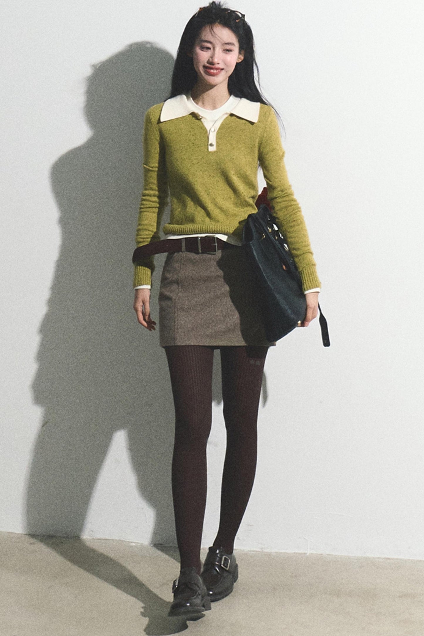 College Classic Wool Fashion Skirt