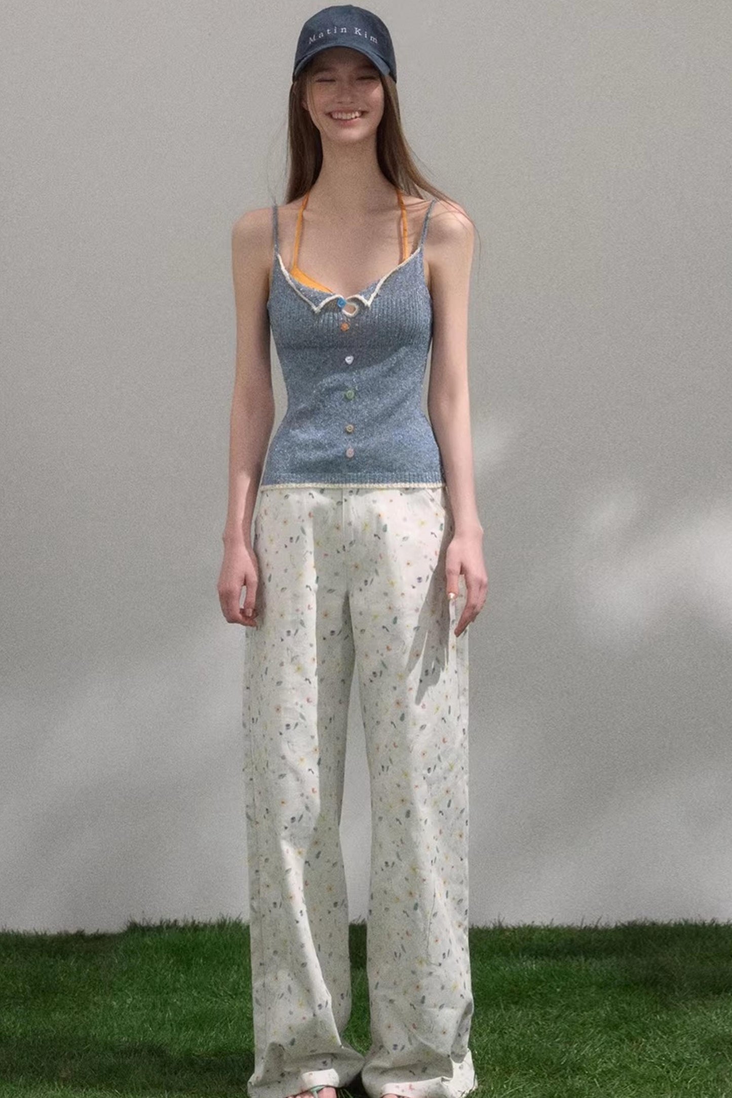 Sweet Floral Girly Pants