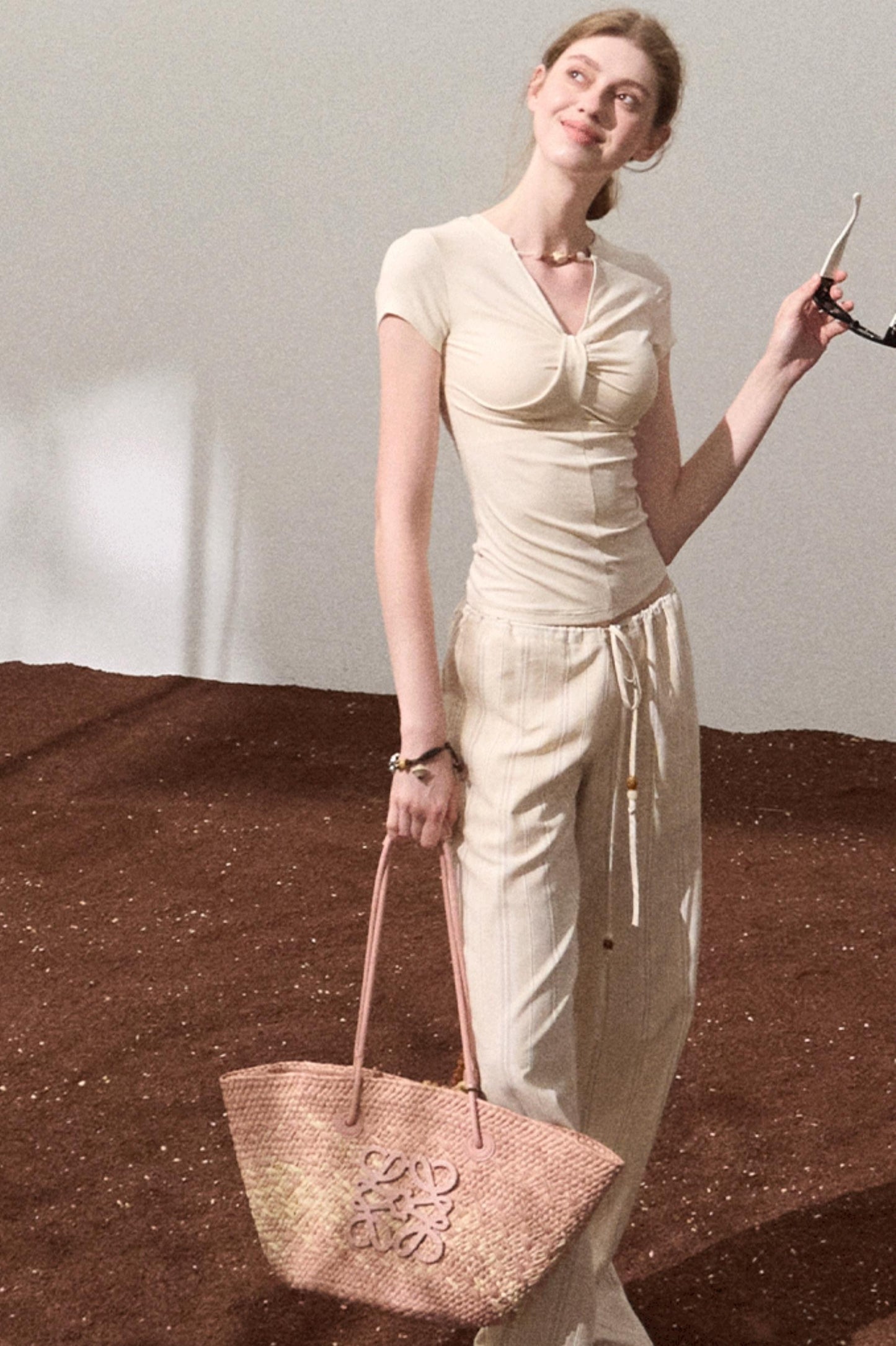 Amber Striped Pants Set-Up