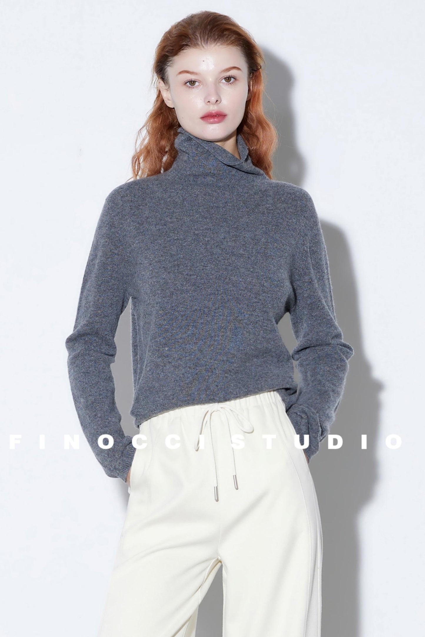 Sheep Wool High-Neck Base Layer Top