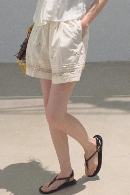 Summer Rome Cut-Out Shorts