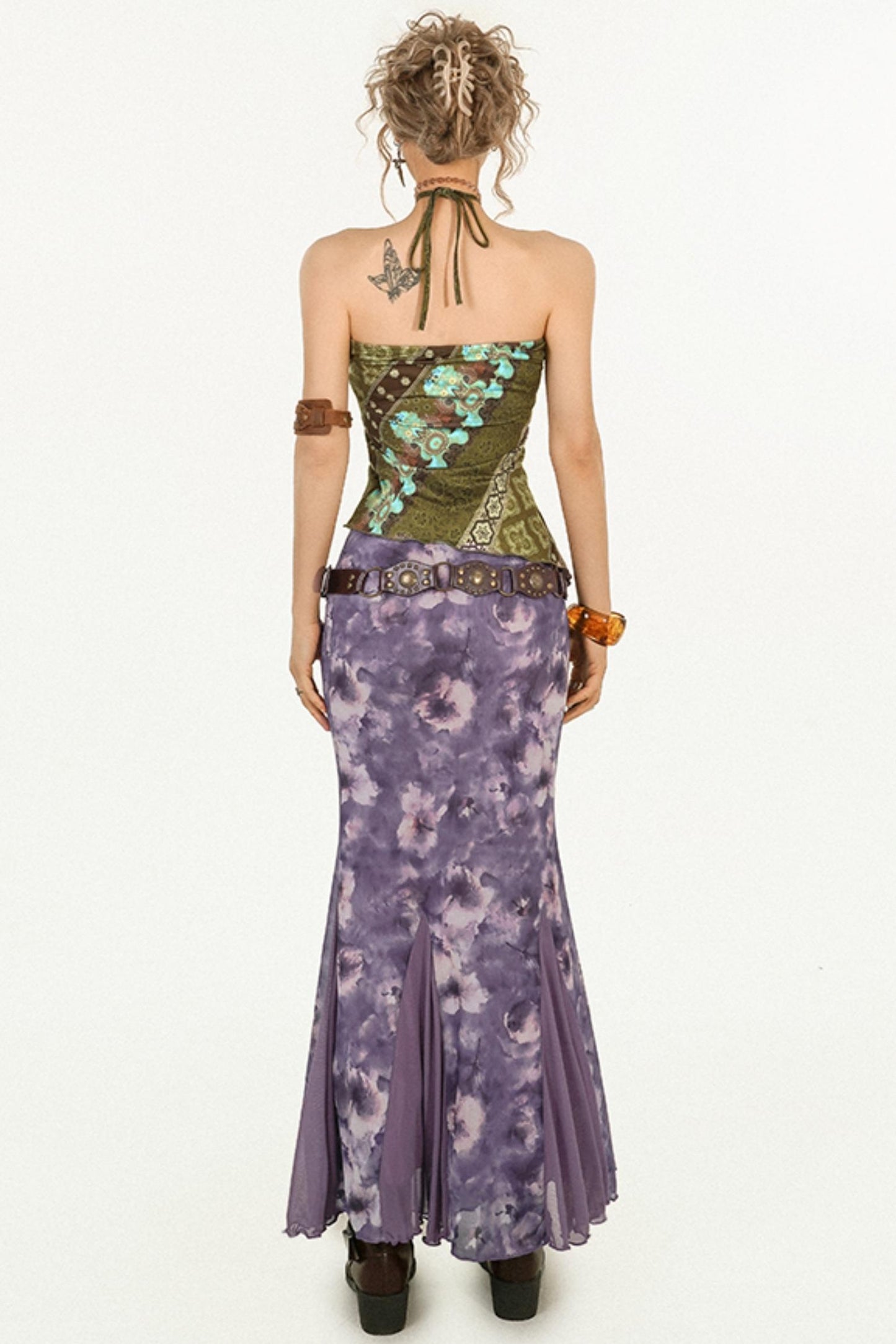 Ethnic Floral Tank Top