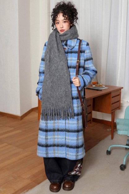 Mist Color Velvet Scarf