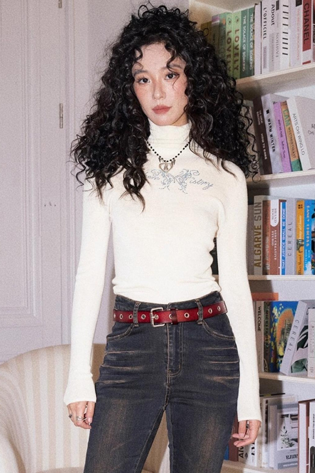 Butterfly Light Wool Sweater