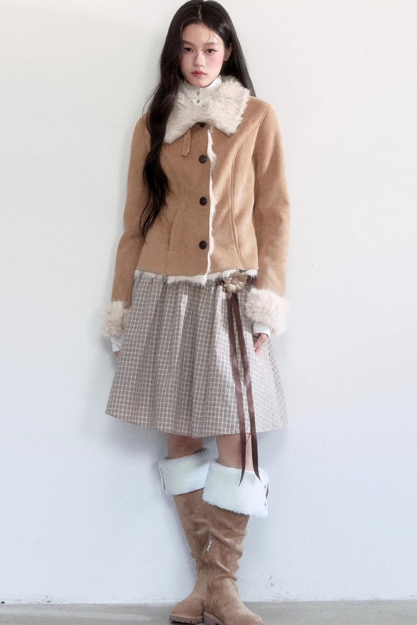 Winter Korean Fur Plush Jacket