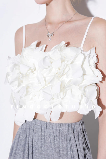 Ultra-Complex Double-Layer Petal Suspender