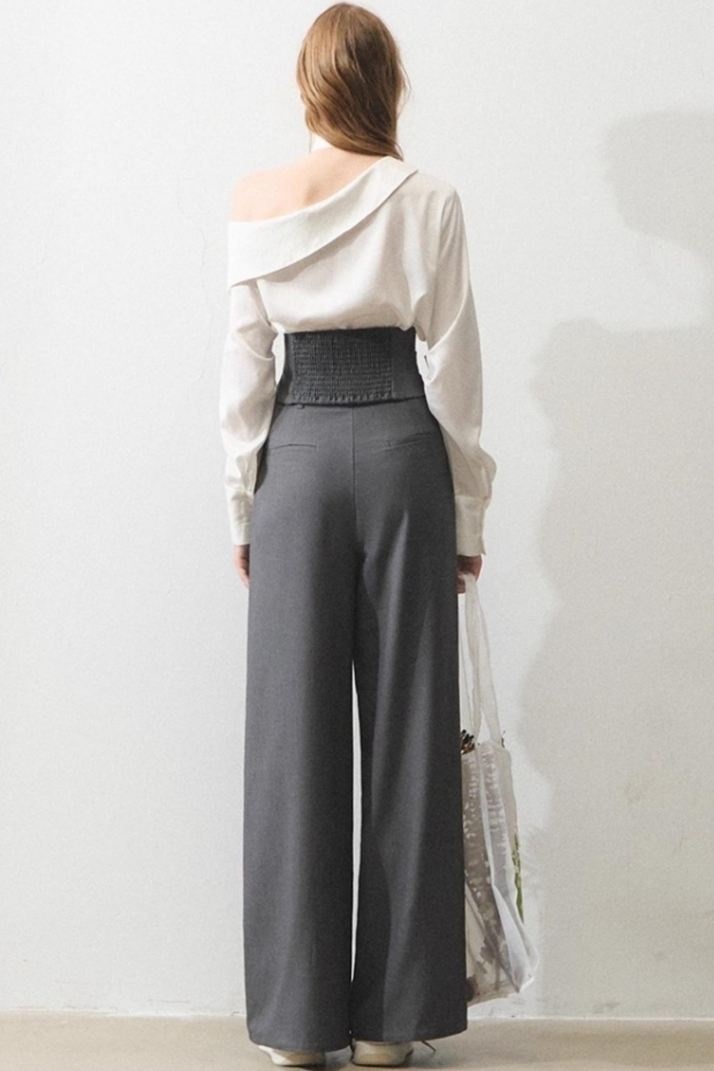 Mint Asymmetrical Shirt Set-Up