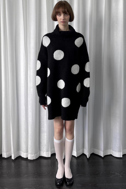 Lazy Pile Collar Sweater