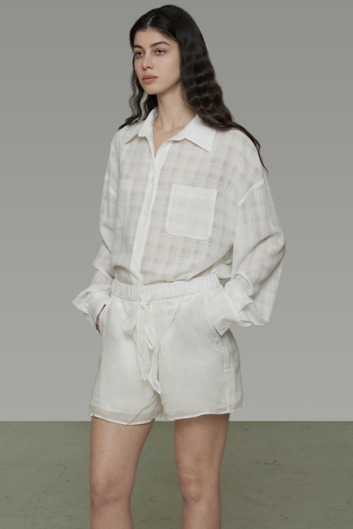 Breezy Plaid Sun Shirt