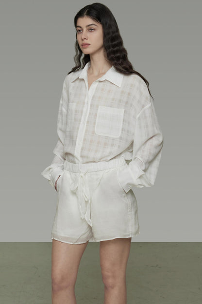 Breezy Plaid Sun Shirt