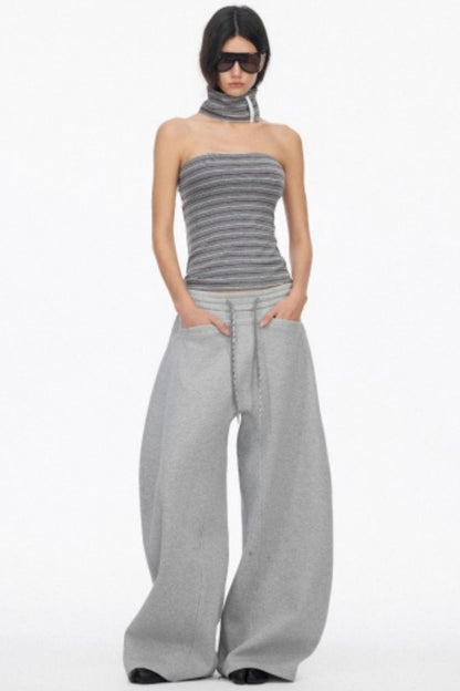 Casual Fleece Loose Sweatpants