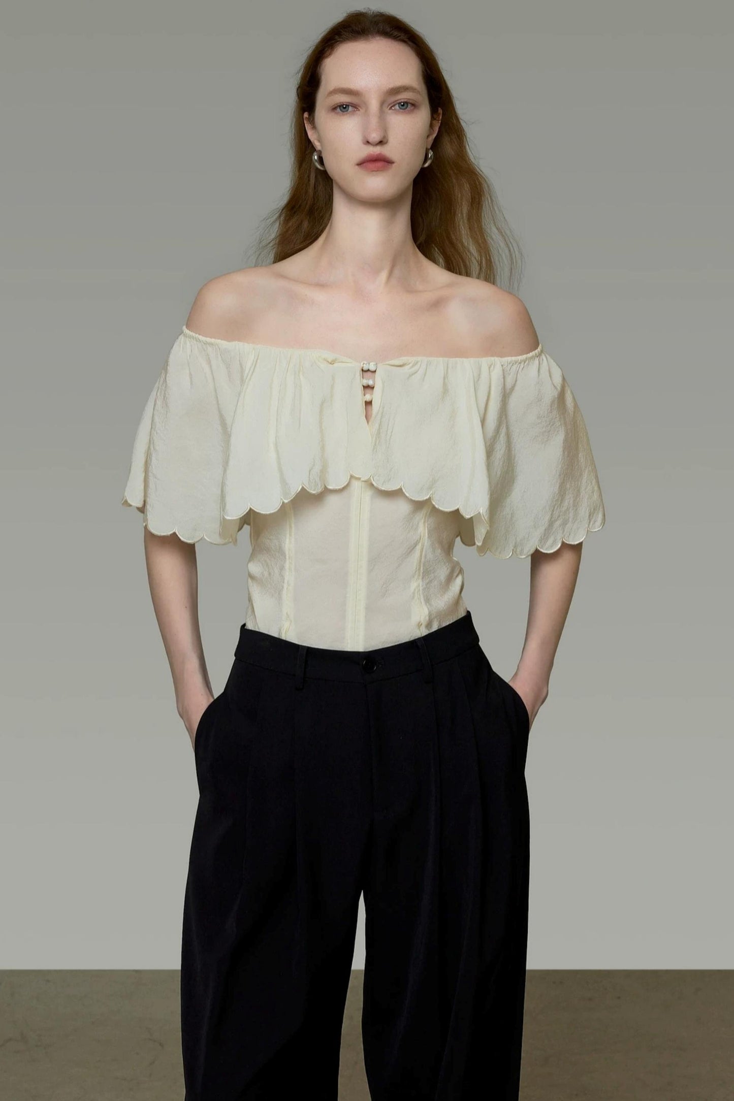 One-Shoulder Elegant Top