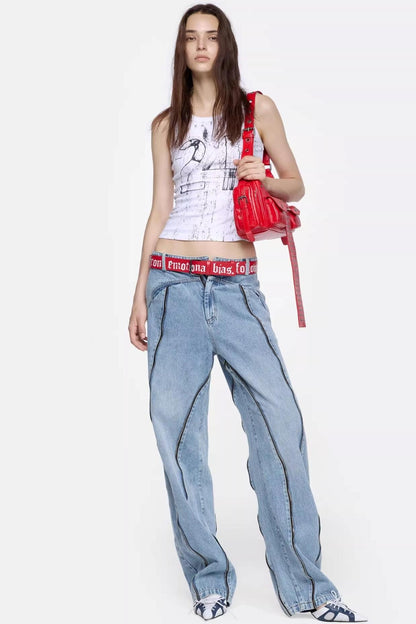 Scimitar Stitched Jeans