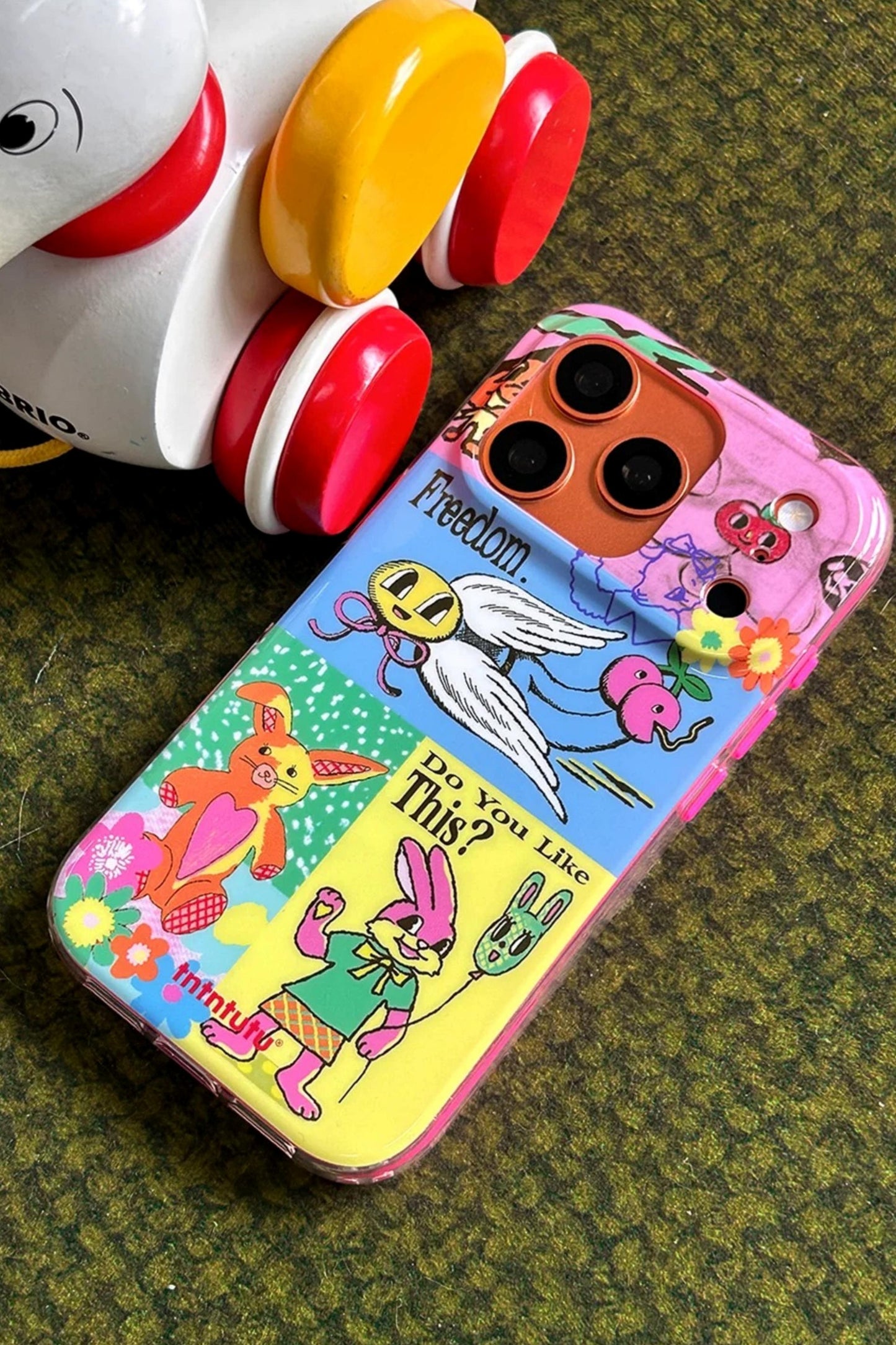 Cartoon Heart iPhone Case