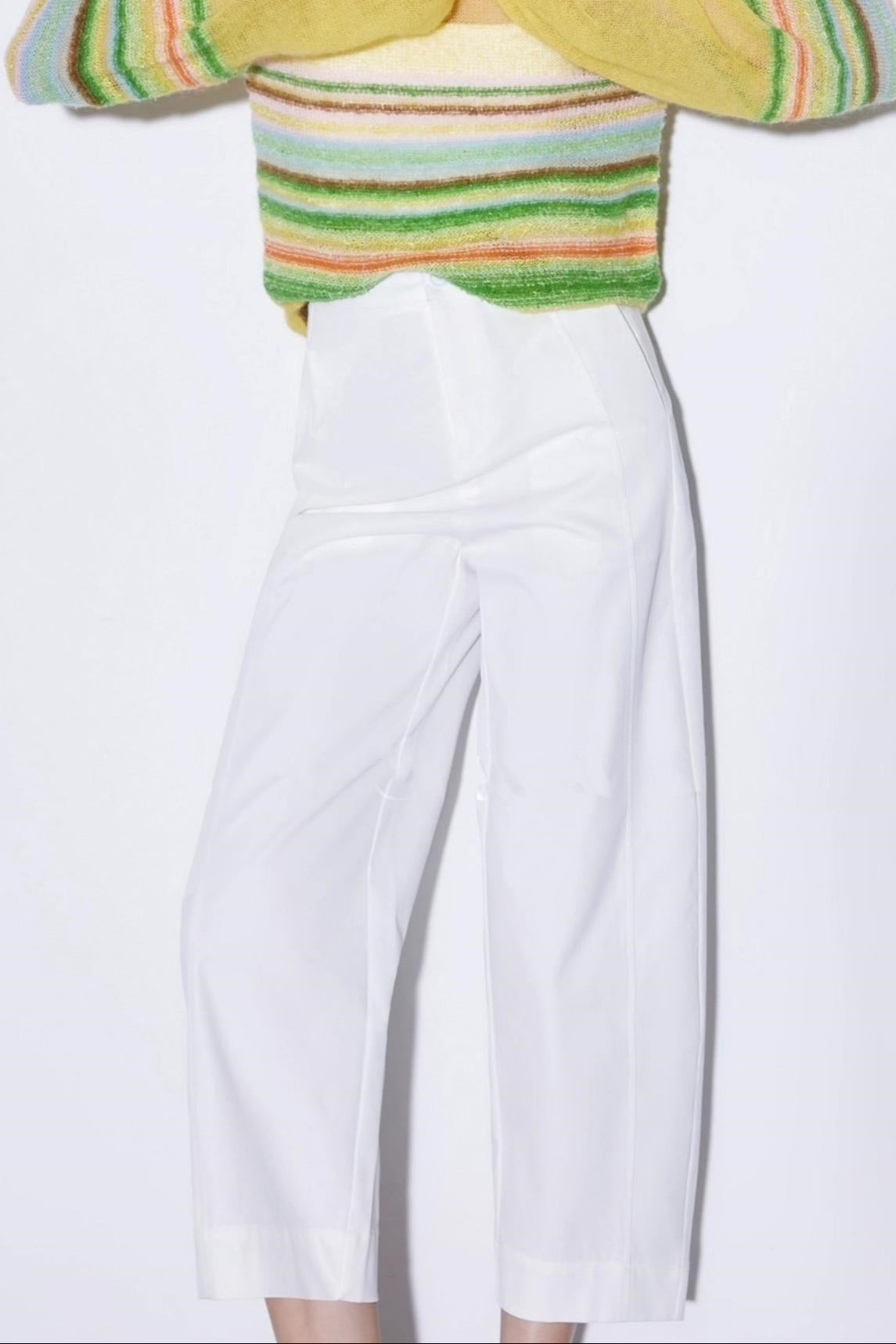 Slimming High-Waisted Wide-Leg Pants