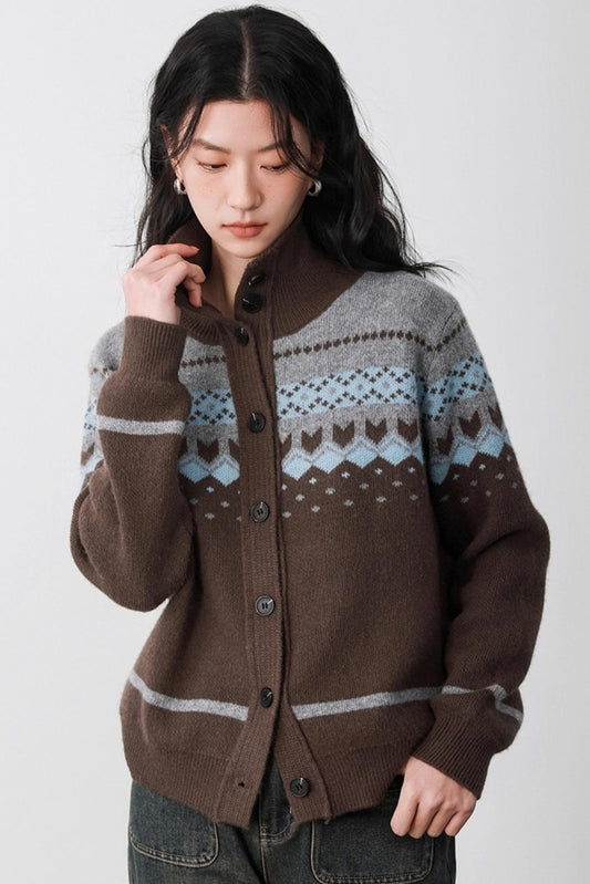 Sea Salt Fair Isle Cardigan