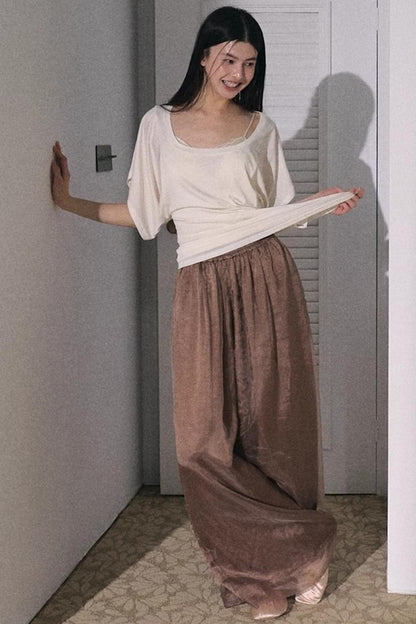 Saturated Weekend Wool Knit Top