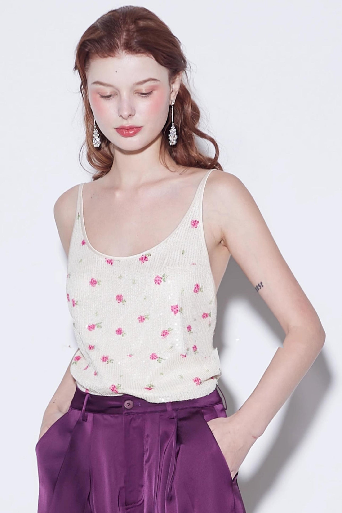 Summer Sparkle Halter Top