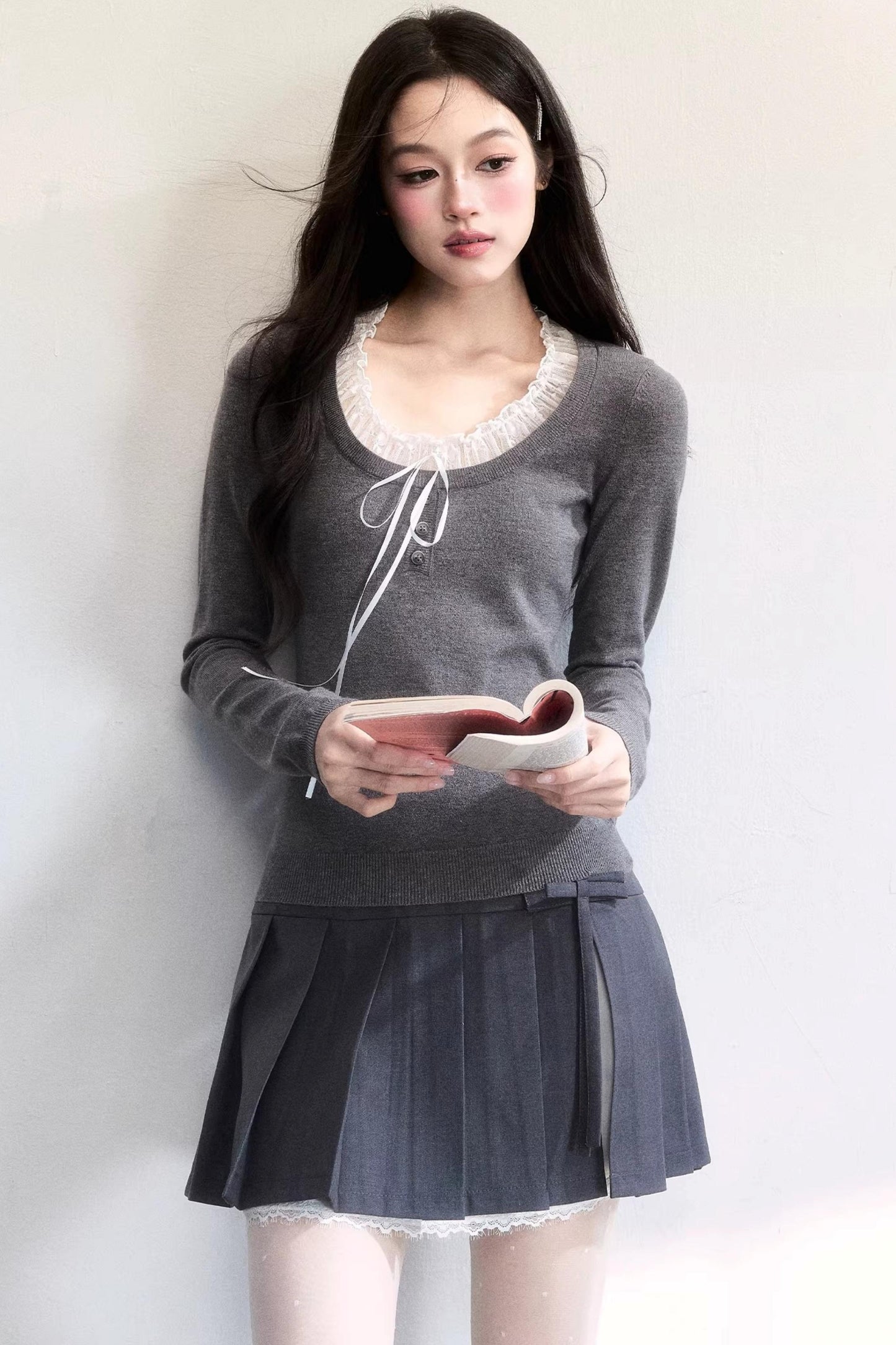 Spring Mist Knit Top