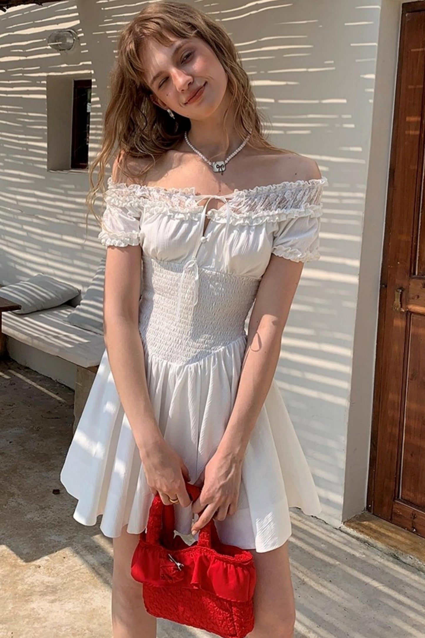 Uena Lace A-Line Dress