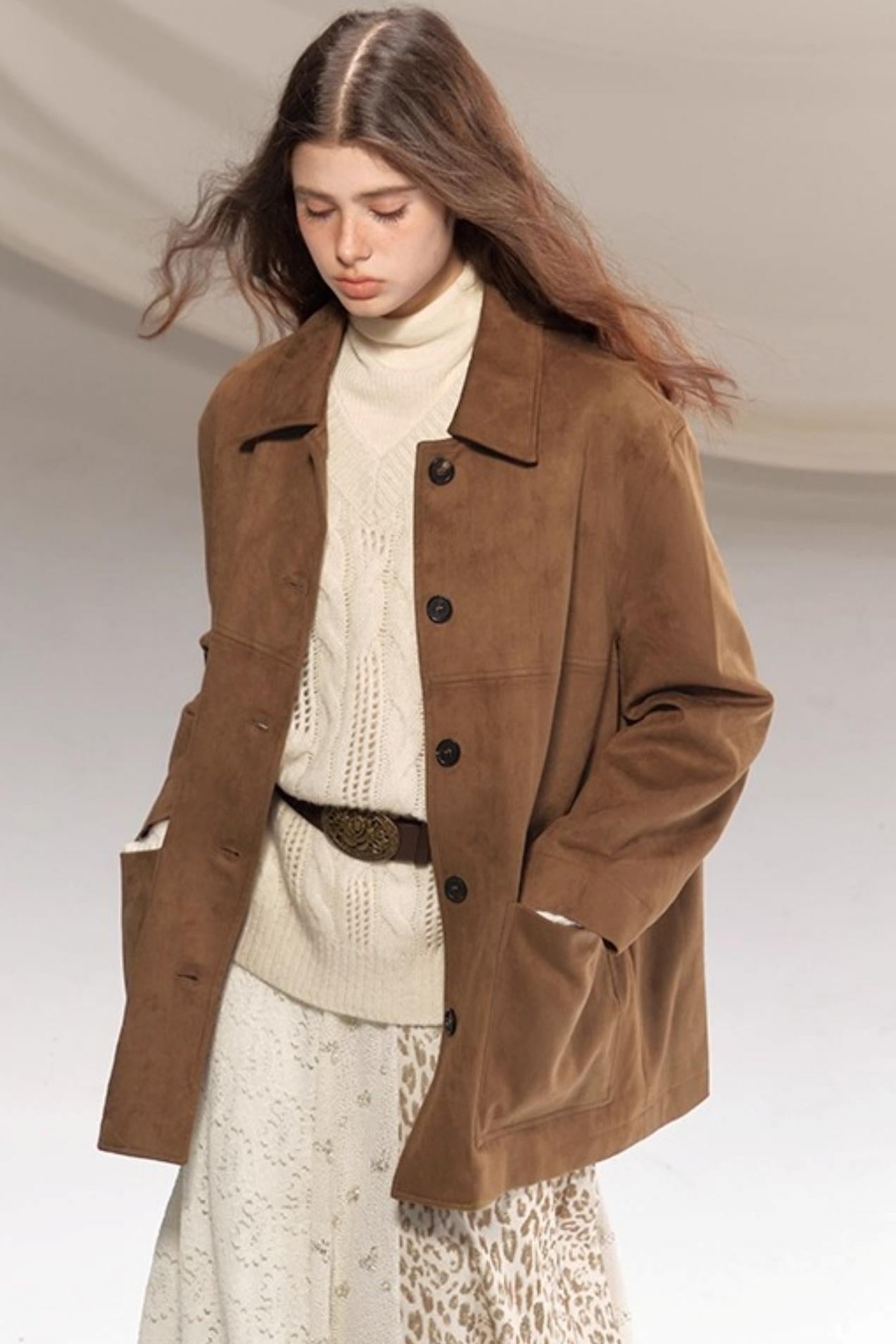 Nomadic Suede Retro Jacket