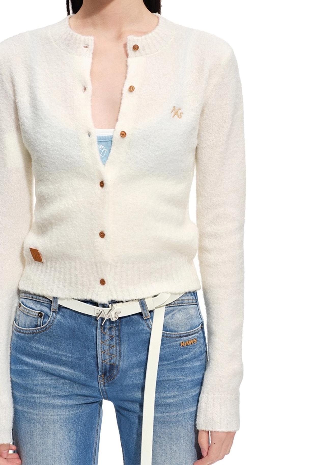 Soft Wool Knit Cardigan