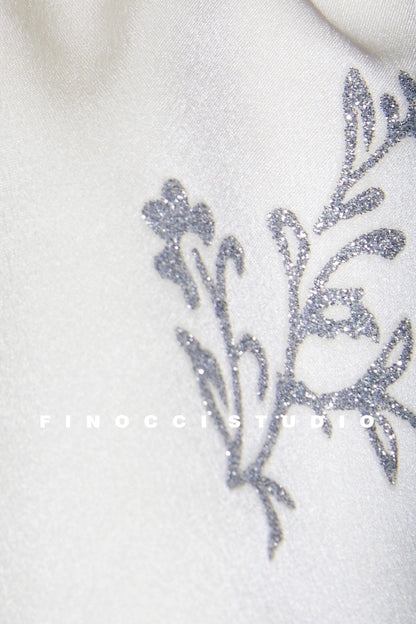 Silver Branches Luxury Suit Set-Up