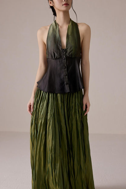 Summer Gradient Sleeveless Top