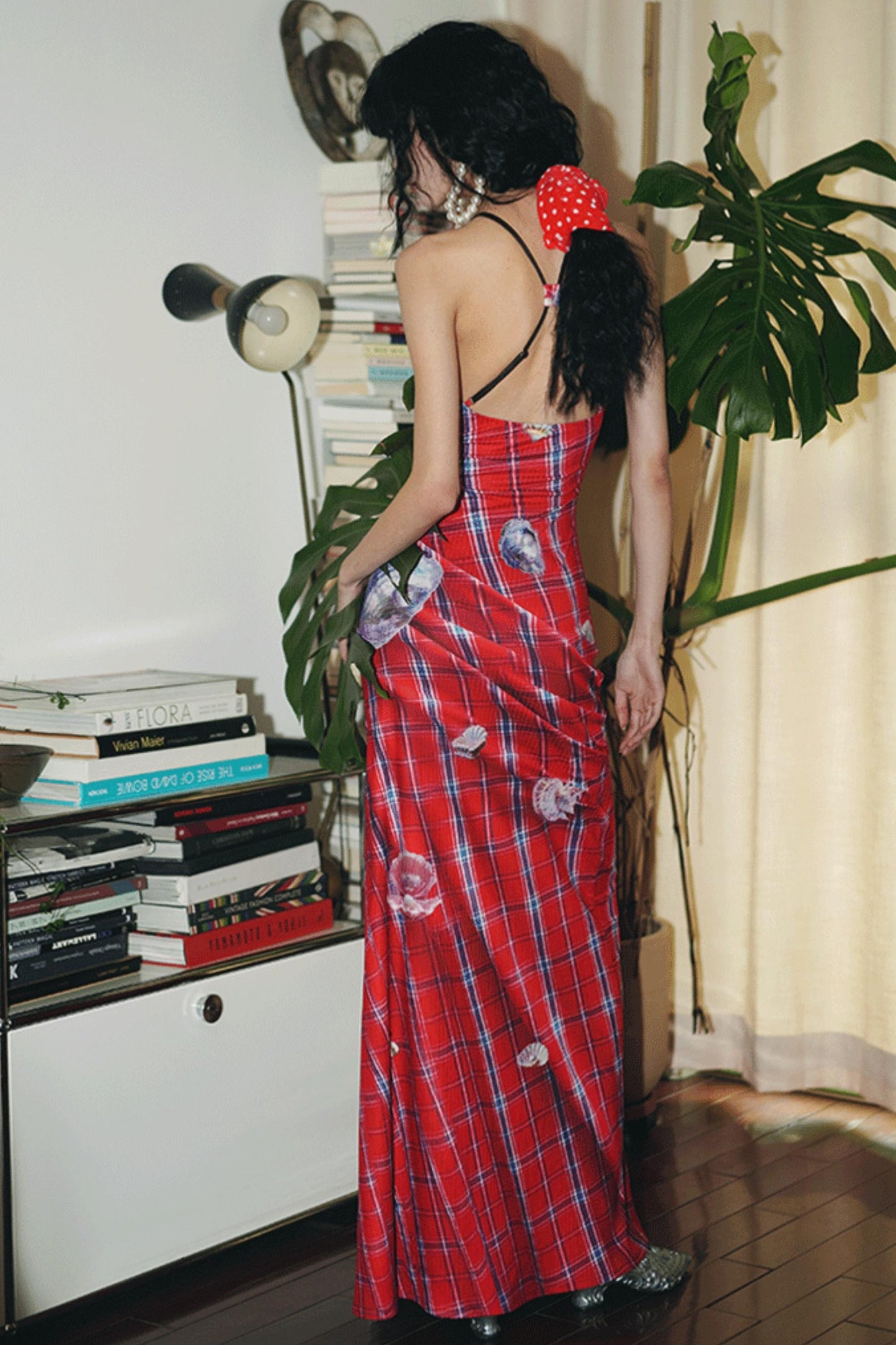 Pearl Backless Dress