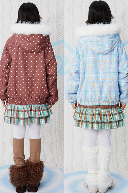 Angel Dessert Hooded Cotton Jacket