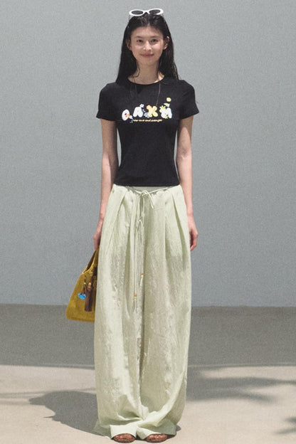 Skin-Friendly Crewneck T-Shirt