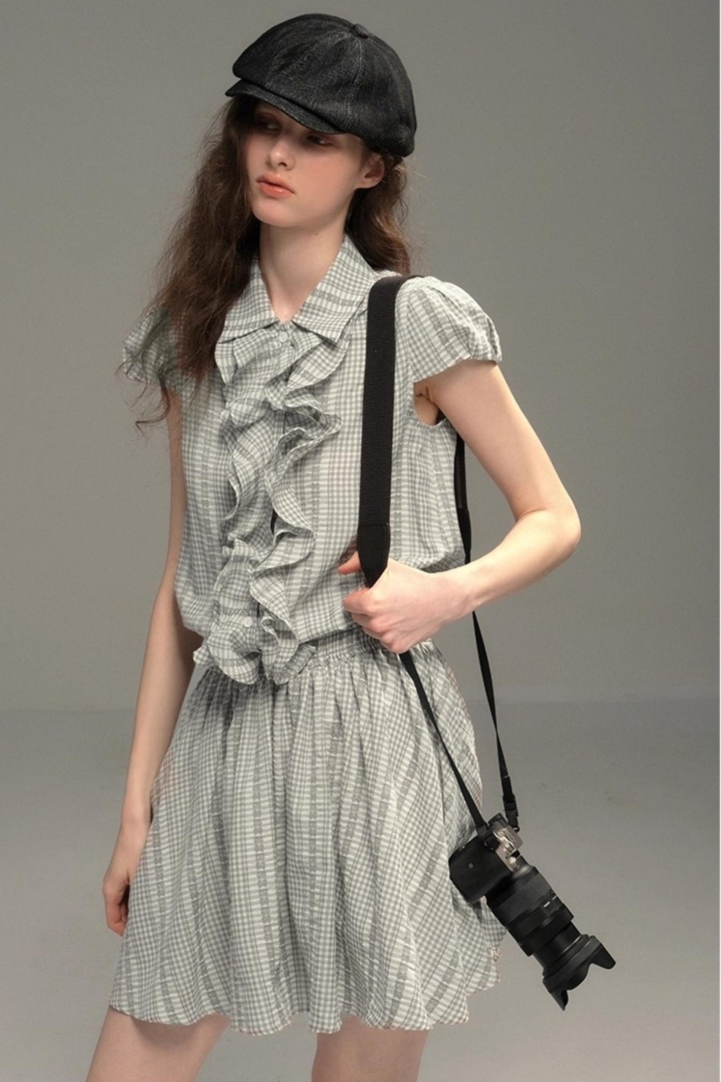 Silver Coral Jacquard Lace Dress