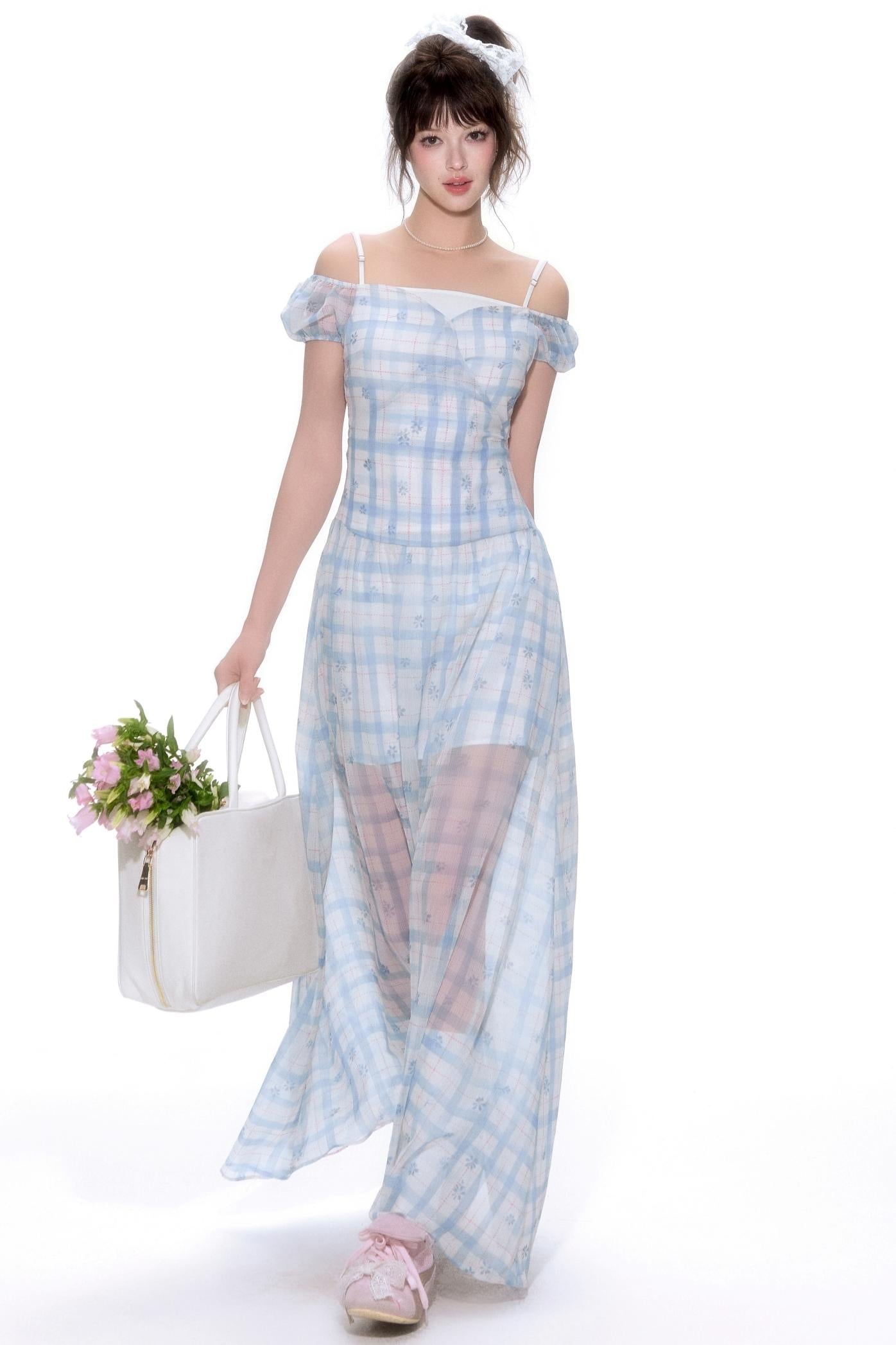 Chiffon Halter Beach Dress