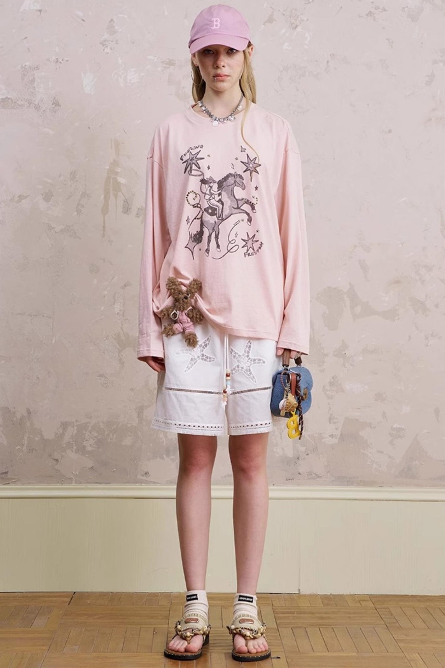 Airy Embroidered Summer Shorts