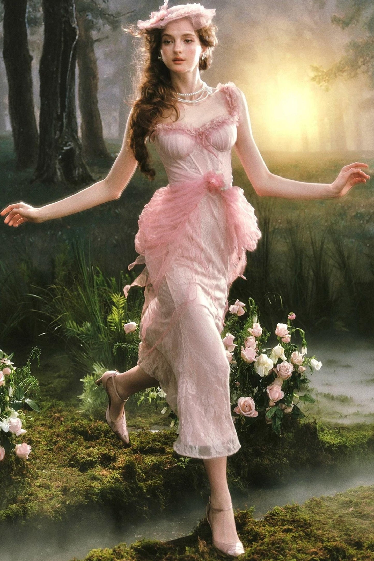 Pink Fairy Dress Staycation Dress Set-Up