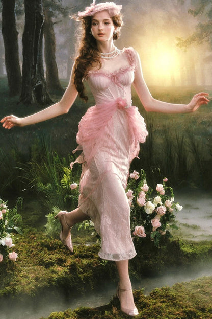 Pink Fairy Dress Staycation Dress Set-Up