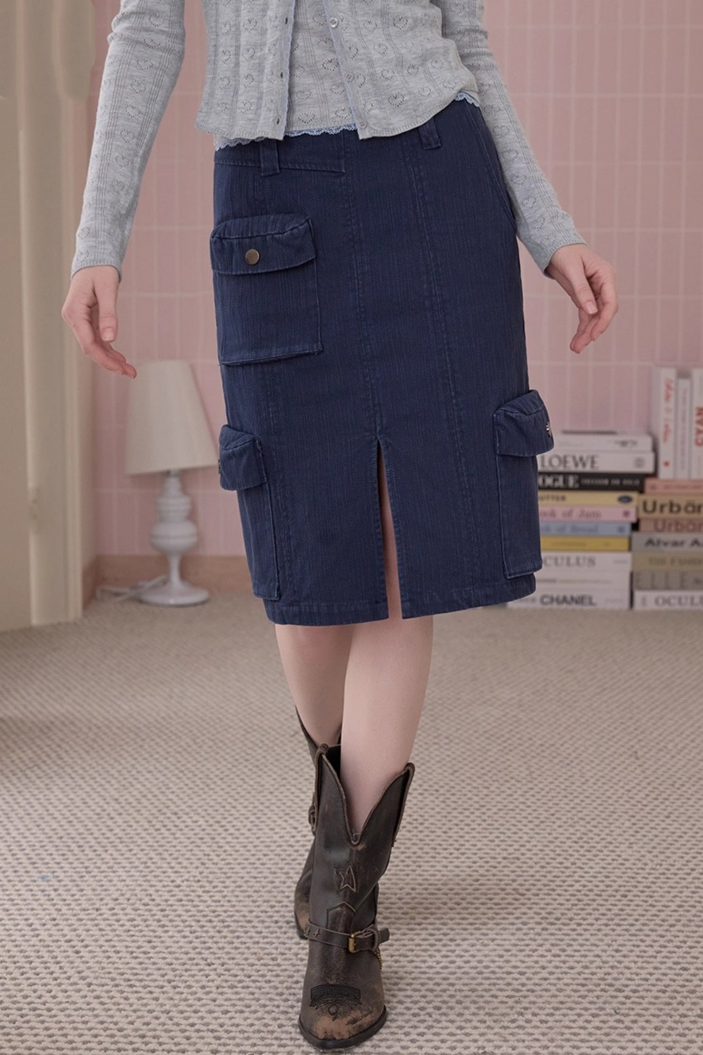 Autumn Style Straight Skirt